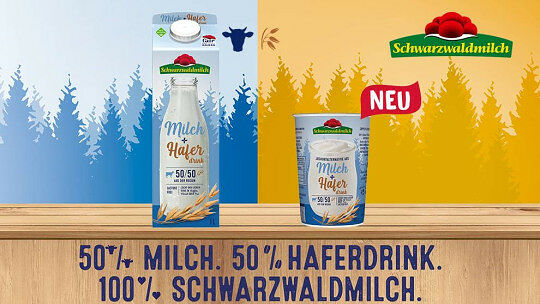 Schwarzwaldmilch Milch & Hafer 0,5 €