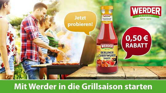 Werder Berliner Currywurst Sauce 0,5 €