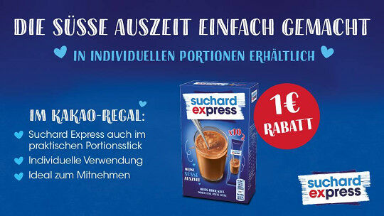 Suchard Express Sticks 1 €