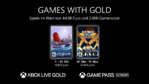Xbox Games with Gold Oktober 2022