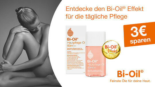 Bi-Oil Hautpflege Öl 3,00€ Cashback