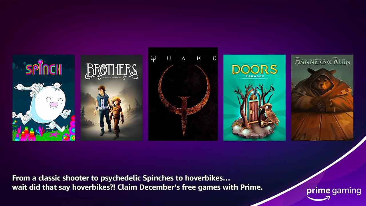 Prime Gaming Gratis Games für Dezember 2022
