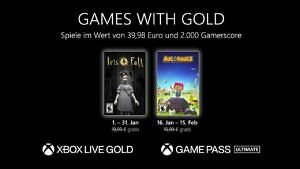 Xbox Games with Gold Januar 2023