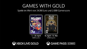 Xbox Games with Gold April 2023