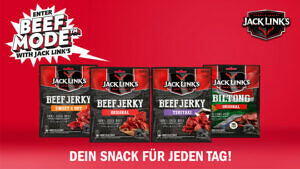 Jack Link's Beef Jerky 70 gram & Biltong 70 gram 2,00€ Cashback