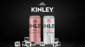 Kinley Tonic Water & Bitter Rose 0.33L Dose 1+1 € 1,20