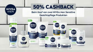 NIVEA MEN Sensitive Gesichtspflege 50 %