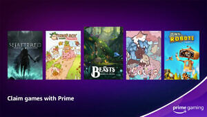 8 zusätzliche Spiele Gratis bei Prime Gaming