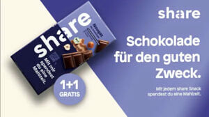 share Schokolade 1+1