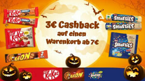 KitKat®, Smarties® und Lion® Warenkorbaktion € 3,00
