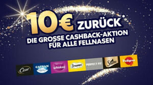 tierisches Cashback - 10€ zurück erhalten