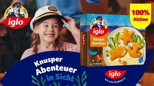 iglo Knusper Abenteuer 100 %