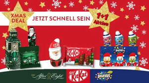 KitKat®, Smarties® und After Eight® - 1+1 € 3,00