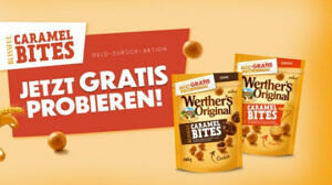 Werther’s Original Caramel Bites - gratis probieren Gratis