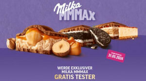 Milka MMMAX - Gratis testen Gratis