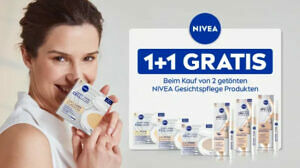 NIVEA Getönte Gesichtspflege - 1+1 € 18,00