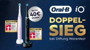 Oral-B - Bis zu 40€ Cashback bis zu 40€