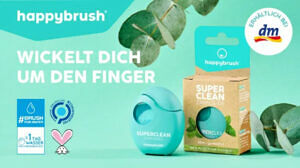 happybrush SuperClean Zahnseide € 1,00