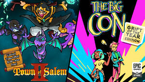 The Big Con und Town of Salem 2 ab sofort geschenkt im Epic Games Store