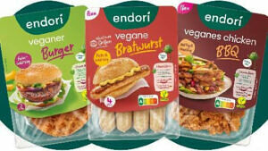 Endori vegane Bratwurst - gratis probieren Gratis