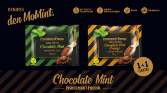 Fisherman’s Friend Chocolate Mint 1+1 gratis
