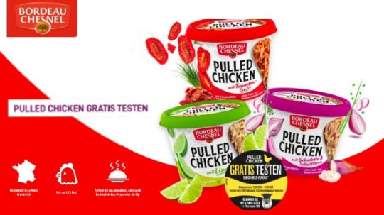 Pulled Chicken - Gratis testen